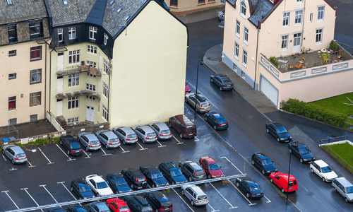 Parking space management for property managers in cities